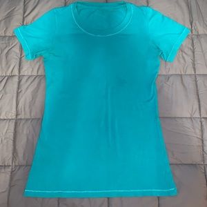 5 Year Pima Tee in Lagoon